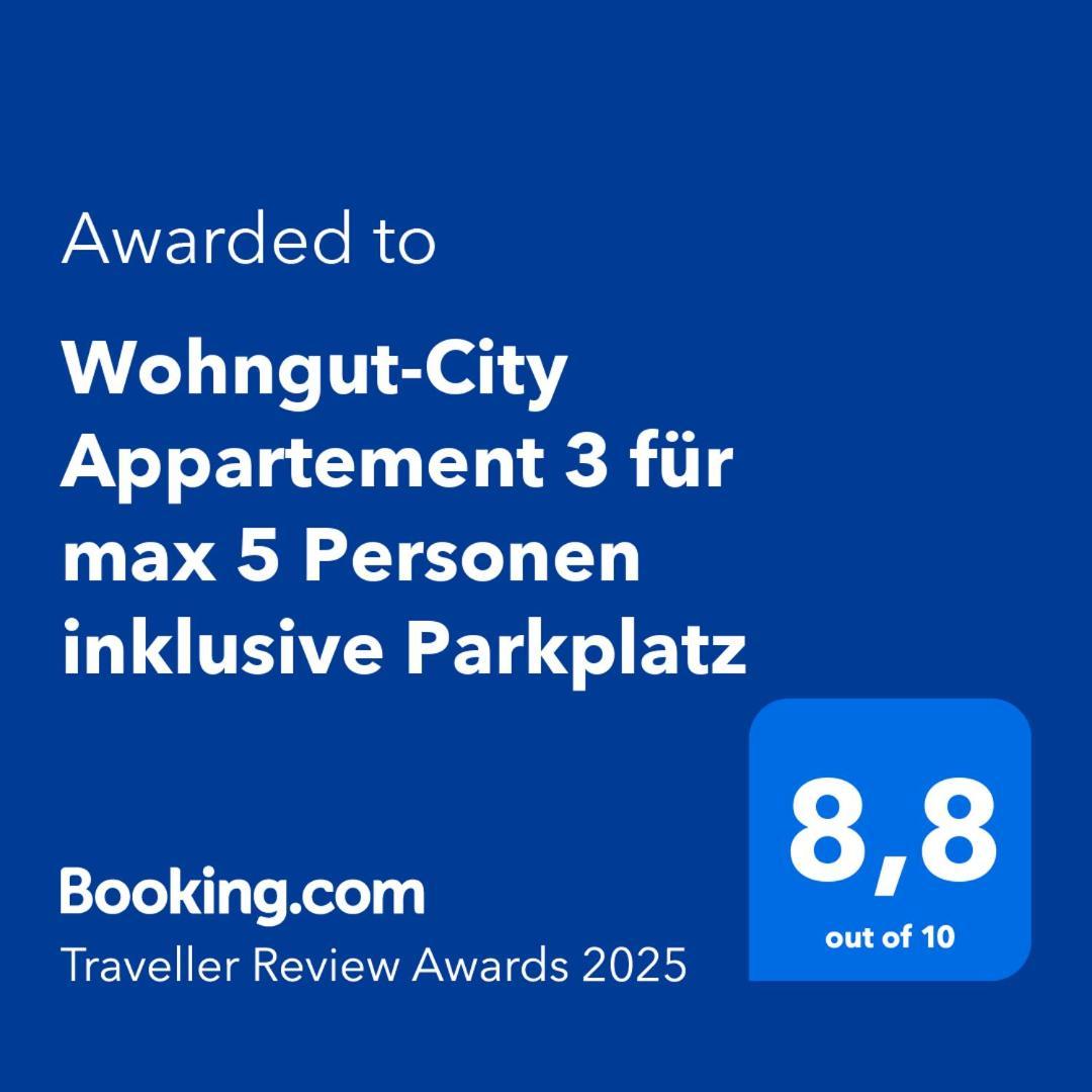 Wohngut-City Appartement 3 Fuer Max 5 Personen Inklusive Parkplatz Hagen  Zewnętrze zdjęcie